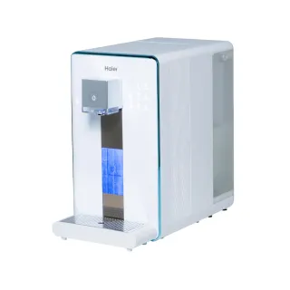 【Haier 海爾】6L免安裝RO瞬熱製冷淨水器開飲機小藍鯨-白/黑(兩色可選/定溫調乳器/泡奶機/控溫熱水機)