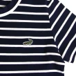 【Crocodile Junior 小鱷魚童裝】『小鱷魚童裝』條紋休閒洋裝(C63306-05-大碼款)