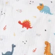 【Cuz】恐龍嬰兒紀-有機棉反摺袖肚衣(0-3m)