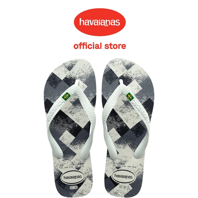 havaianas 哈瓦仕 拖鞋 男鞋 女鞋 夾腳拖 Brasil Fresh 黑白 4145745-4108U(哈瓦士)