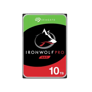 【SEAGATE 希捷】IronWolf Pro 10TB 3.5吋 7200轉 256MB NAS內接硬碟(ST10000NT001)