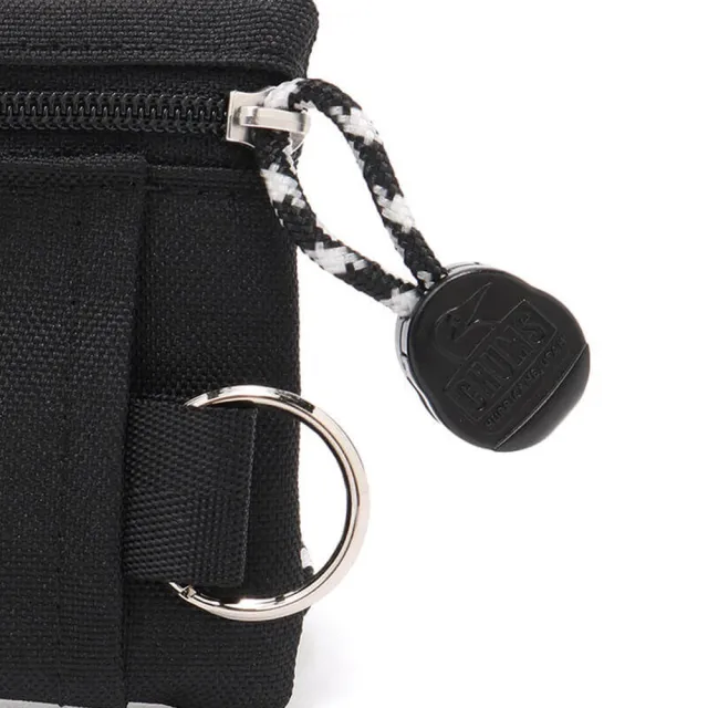 【CHUMS】CHUMS Recycle Dual Soft Case零錢包 黑色 Outdoor(CH603574K001)