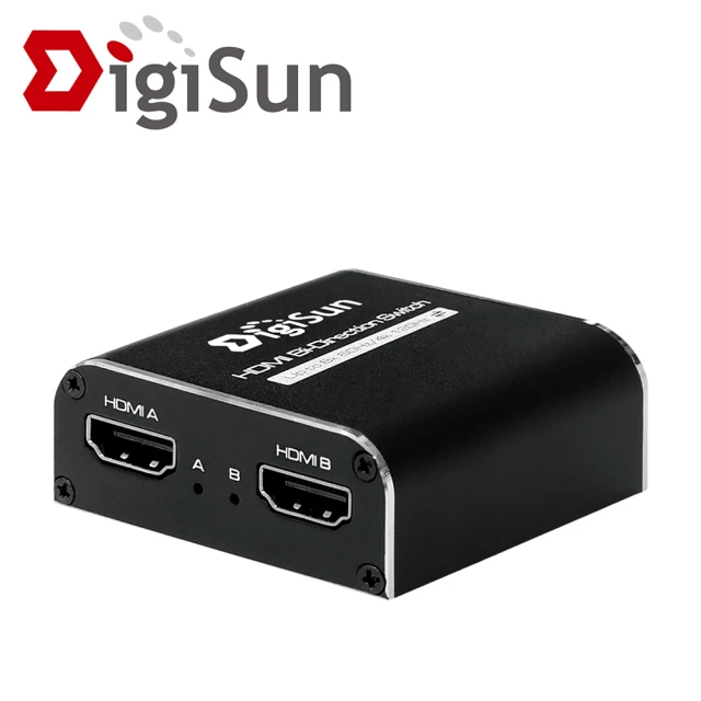 【DigiSun 得揚】QH9121 8K HDMI 2.1 雙向式 2 路分路器