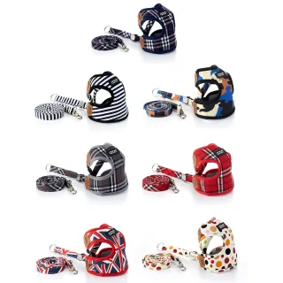 【doter 寵愛物語】時尚胸背牽繩組 S號 1入組(全齡貓、全齡犬)