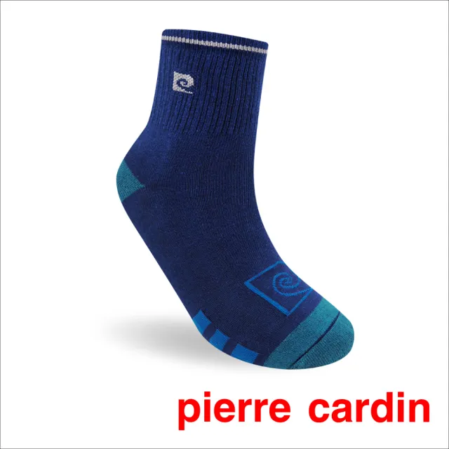 【pierre cardin 皮爾卡登】8雙組CollBest撞色休閒短襪(短襪/中性襪/涼爽)