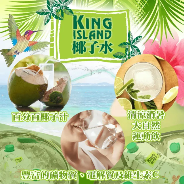 【泰國King Island】椰子水(500ml)