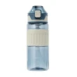 【SUNORO】運動戶外太空杯 Tritan材質水壺 彈蓋吸管水杯 550ML(隨行杯/環保杯)