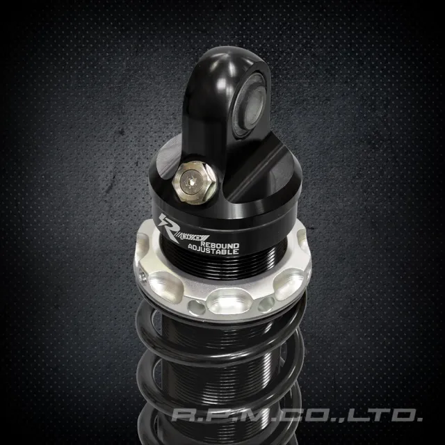 【RPM RACING】RPRO阻尼可調後避震器 360mm  黑/銀 雙槍 JETS