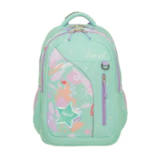 【IMPACT 怡寶】STAR AIR系列成長型護脊書包-粉綠 IM00303TG(國小 小學 兒童 學生)