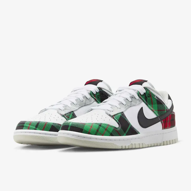 NIKE 耐吉】休閒鞋運動鞋NIKE DUNK LOW RETRO PRM 男鞋紅白綠