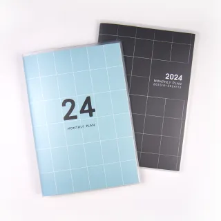 【Conifer 綠的事務】2024-25K跨年月計畫筆記本組(月計畫筆記本+手帳便條本2本)