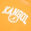 【KANGOL】童裝 短T 橘 袋鼠LOGO 短袖 上衣(6326101762)