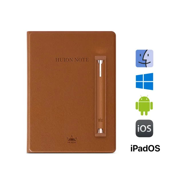 【HUION 繪王】Huion Note 智能數位本/繪圖板(記錄/重播/多種編輯工具)