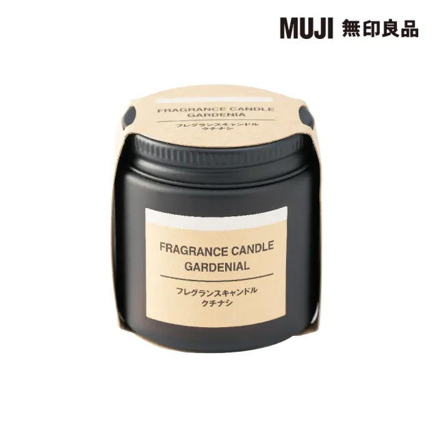 【MUJI 無印良品】芬香蠟燭.梔子花香味/85g