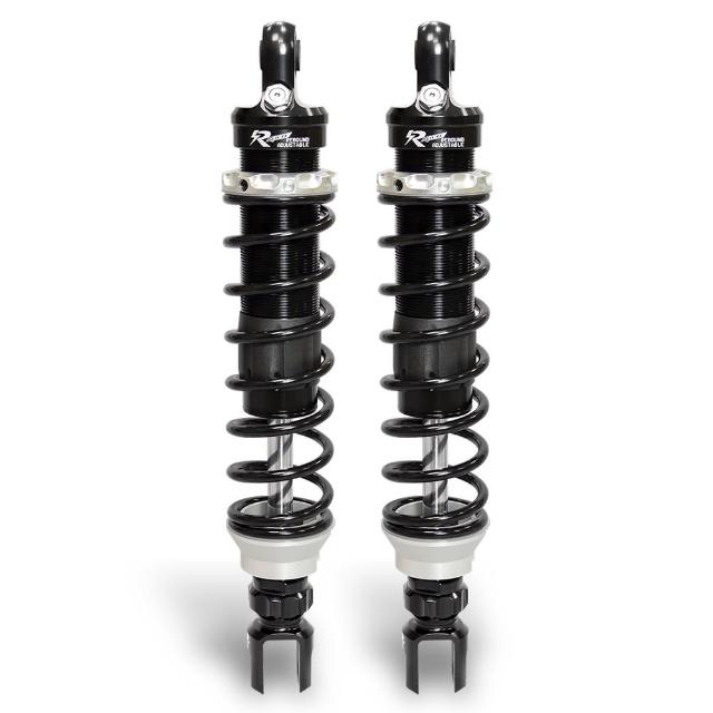 【RPM RACING】RPRO阻尼可調後避震器 330mm 黑/銀 雙槍 T33125
