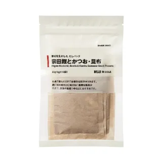 【MUJI 無印良品】日產高湯包/宗田鰹魚&鰹魚&昆布/10入