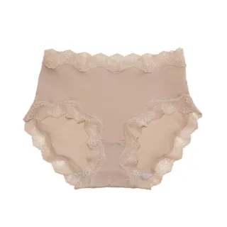 【PURE HEART】波浪蕾絲-氧化鋅抗菌 無痕內褲 中腰 7色組(氧化鋅 抗菌 提臀 無痕 中腰)