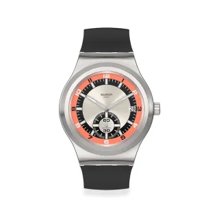 【SWATCH】CONFIDENCE 51 金屬機械手錶/男錶/女錶/瑞士製造 SY23S413(42mm)