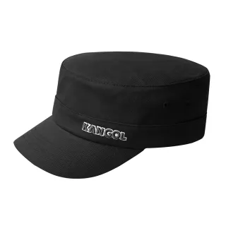 【KANGOL】COTTON TWILL 軍用帽(黑色)