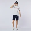 【NAUTICA】男裝 品牌LOGO漸變文字造型短袖T恤(白色)