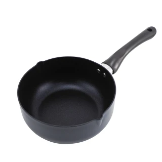 【UdiLife】樂司廚品/鑽石不沾單把湯鍋-20cm-1支組(湯鍋)
