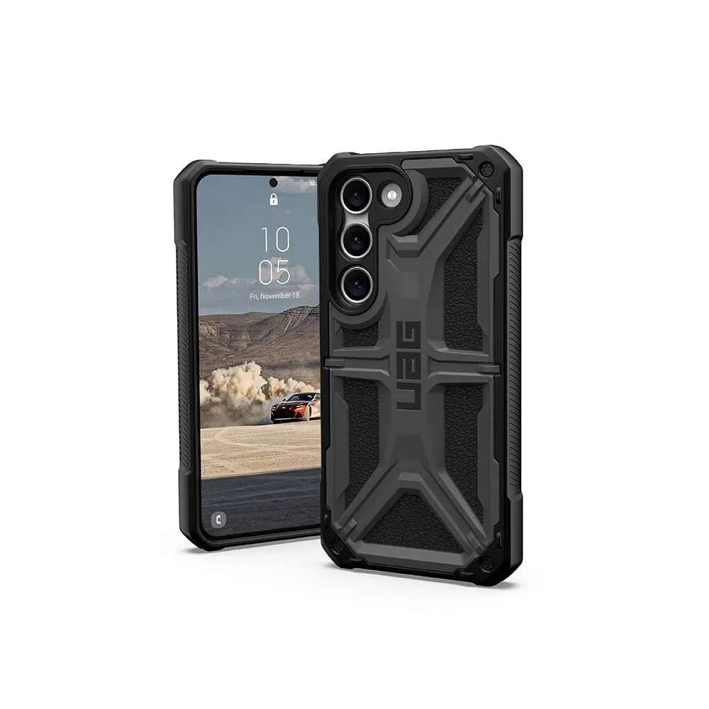 【UAG】Galaxy S23 頂級版耐衝擊保護殼-灰(UAG)