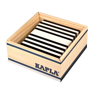 【Kapla】KAPLA 40片黑白積木盒(KAPLA 40 black and white)