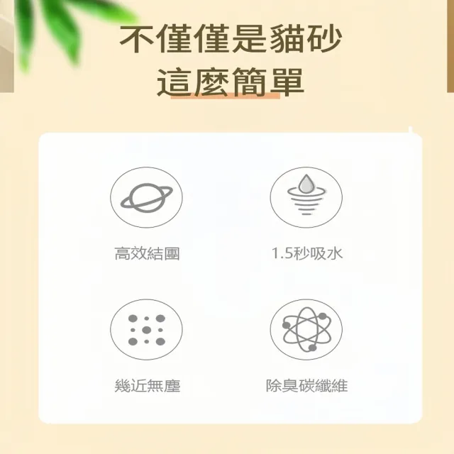 【AOYI奧藝】輕量化高分子混合太空豆腐貓砂-6入(SGS認證貓砂/輕量化/環保/無塵/除臭/強效凝結/可沖馬桶)