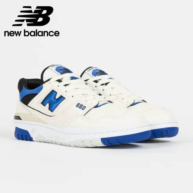 【NEW BALANCE】NB 運動鞋/復古鞋_中性_白藍色_BB550VTA-D