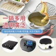 【ARZ】YOSHIKAWA 日本製 味樂亭Ⅲ 24cm 食品級不鏽鋼油炸鍋(不挑鍋 瀝油網 溫度計 吉川 炸物鍋)