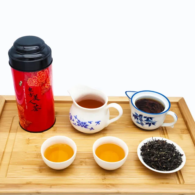 【新造茗茶】台灣東方美人茶葉100gx2罐