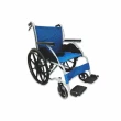 【海夫健康生活館】富士康 機械式輪椅 未滅菌 晉宇 單層不折背 鋁輪椅 22吋後輪(AB10277)