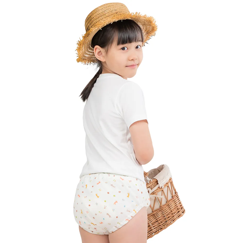 女童　内褲 IOHS】女童童趣款-日本速吸尿用內褲(學習褲加大隔尿褲安睡褲防漏尿戒尿布適用) - momo購物網- 好評推薦-2025年2月