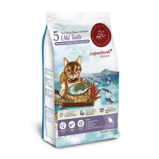 【Real Power 瑞威】天然平衡貓糧5號 湖畔水鱉 免疫護心配方 4kg(全齡貓 貓乾糧 貓飼料)