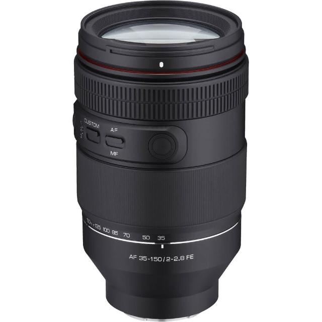 SAMYANG AF 35-150mm F/2-2.8 是一款專業級望遠變焦鏡頭，專為 SONY E-Mount 全片幅相機設計。擁有 35-150mm 焦段與 F2.0-2.8 大光圈，18組 21 枚鏡片結構，提供優異銳利度與背景虛化效果。搭載 Linear STM 快速安靜對焦系統，放大倍率 0.175 倍，濾鏡尺寸 82mm，重量僅 1,231g。光圈範圍 F2.0 至 F16，9 片光圈葉片打造柔美光圈，非恆定光圈設計。附 12 個月保固，公司貨正品，適合人像、運動、旅遊攝影，SEO 最佳化高效能變焦鏡頭。 