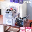 【KEYWAY 聯府】希亞1號收納盒-6入(透明 堆疊 置物盒 MIT台灣製造)