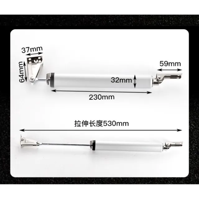 【BJ SHOP】自動閉門器  限位器 木門 關門器緩衝 自動關門神器 油壓桿 氣壓桿(自動關門神器 自動閉門器)