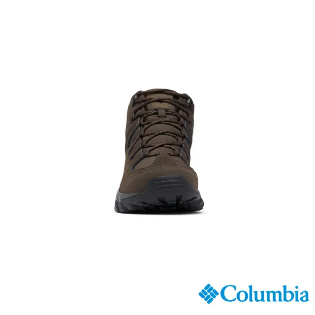 【Columbia 哥倫比亞官方旗艦】男款-BUXTON PEAK™Omni-Tech輕量健走鞋-棕色(UBM68040BN)