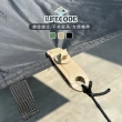 【LIFECODE】多用途固定夾/帳篷/天幕夾4入-三色可選