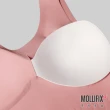 【Mollifix 瑪莉菲絲】3D智塑穩定運動內衣、瑜珈服、無鋼圈、開運內衣(奶茶粉)