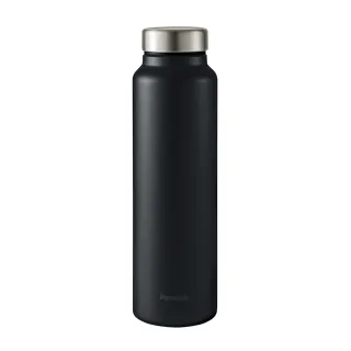 【Peacock 日本孔雀】商務休閒 不鏽鋼保冷保溫杯800ML-消光黑(輕量化設計)(保溫瓶)
