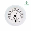 【台隆手創館】福利品 日本CRECER 家庭用溫濕度計-圓型(CR108W)