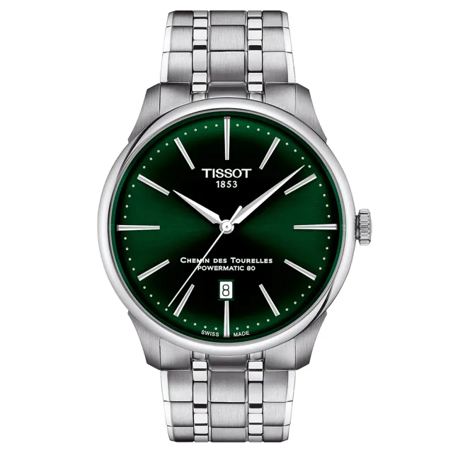 【TISSOT 天梭】杜魯爾系列動力80小時機械錶-42mm 錶 生日禮 送禮(T139.407.11.091.00)