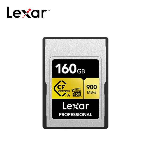 【Lexar 雷克沙】Professional Cfexpress Type A Card Gold Series 160G記憶卡