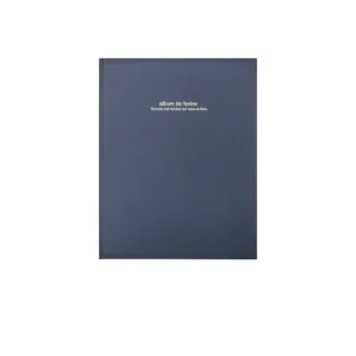 【Nakabayashi 仲林】日本 百年相本 典藏系列 布面百年黑內頁相本 - 藍(原廠正貨)