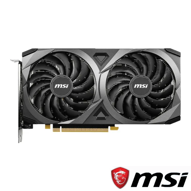 【MSI 微星】GeForce RTX 3060 VENTUS 2X 8G OC 顯示卡