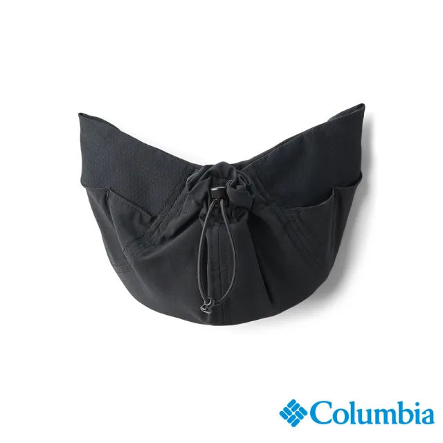 【Columbia 哥倫比亞 官方旗艦】中性-Coolhead Ice™UPF50涼感快排遮陽帽-黑色(UCU04180BK)
