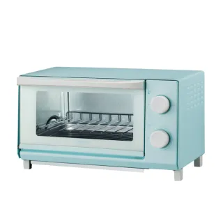 【KINYO】8L馬卡龍定時定溫電烤箱電烤箱小空間大發揮-雲朵藍(EO-456BL)