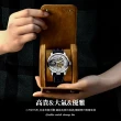 【旅行錶位】便攜高檔復古真皮手錶收納盒(腕錶 機械錶 展示盒 手環 保護盒 手錶架 手錶座 商務 禮物)