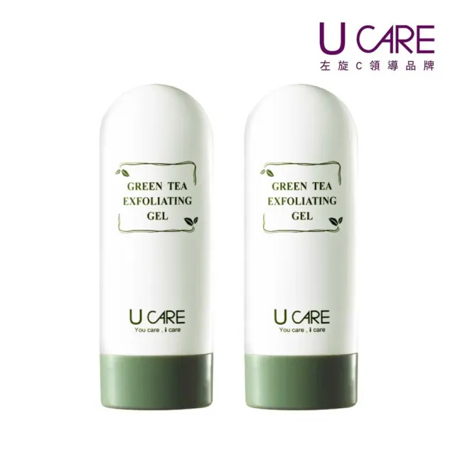 【U CARE】綠茶去角質凝露100ml(1+1入組)